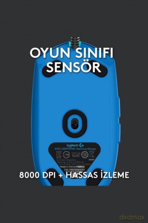 Mysz G102 Lightsync Gaming Blue