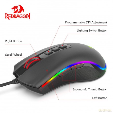 Mysz gamingowa - Redragon Cobra
