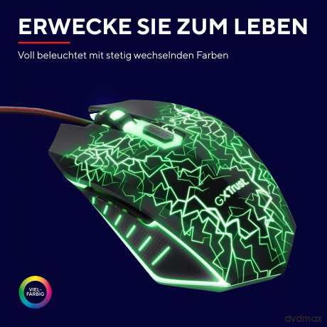 Mysz gamingowa + podkładka GXT783X Izza
