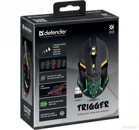 Mysz gamingowa bezprzewodowa TRIGGER GM-934