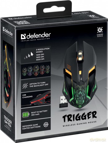 Mysz gamingowa bezprzewodowa TRIGGER GM-934