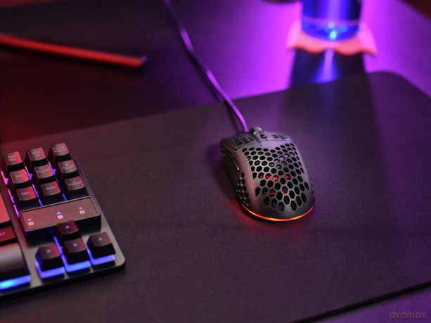 Mysz gamingowa czarna lekka GXT928 HELOX