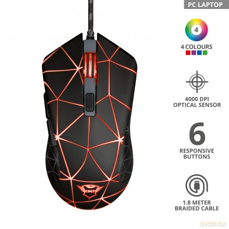 Mysz gamingowa GXT 133 LocxGXT 754 Podkładka pod myszkę - MGXT 758 Podkładka pod mysz - XXLPodkładka pod mysz GXT 754 - L Podkładka GXT764 XXL GLIDE-FLEX RGBPodkładka pod mysz GMB GAMING Size L Podkładka pod mysz GMB GAMING Size M Podkładka pod my