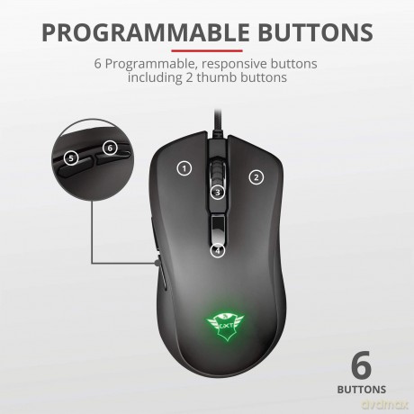 Mysz gamingowa GXT 930 JACX RGB