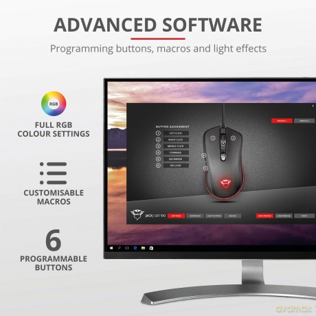 Mysz gamingowa GXT 930 JACX RGB