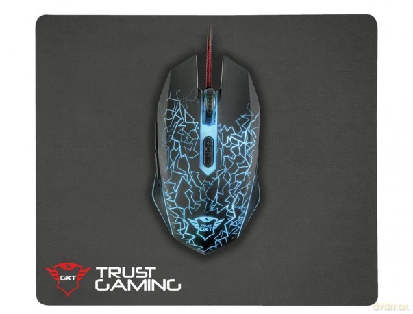 Mysz gamingowa i podkładka GXT 783 IZZA