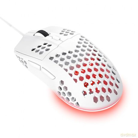 Mysz gamingowa lekka biała GXT928W HELOX