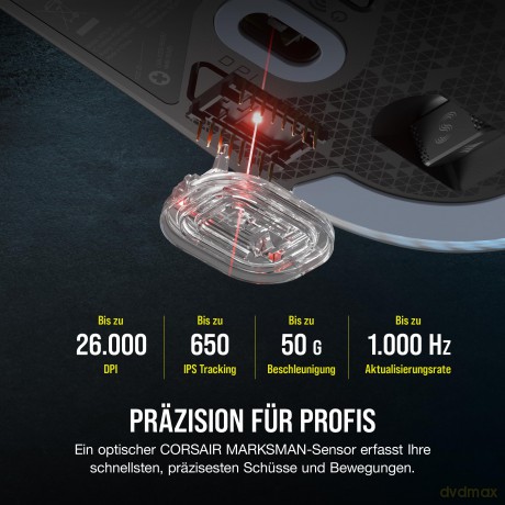 Mysz gamingowa M75 Wireless Black RGB