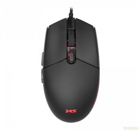 Mysz gamingowa przewodowa Nemesis C315 2400 DPI programowalne przyciski czarna