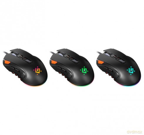 Mysz gamingowa przewodowa Oversider GM-917 12000 dpi 12P