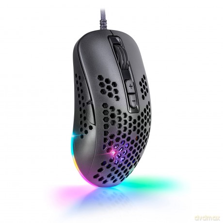 Mysz gamingowa przewodowa SHEPARD GM-620L 12800 dpi 7P RGB