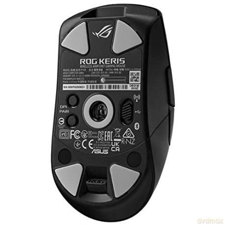 Mysz gamingowa ROG Keris Wireless 36000 DPI/RF/BT/Black