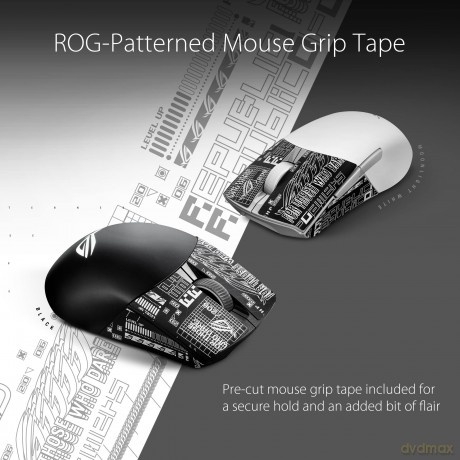 Mysz gamingowa ROG Keris Wireless 36000 DPI/RF/BT/Black