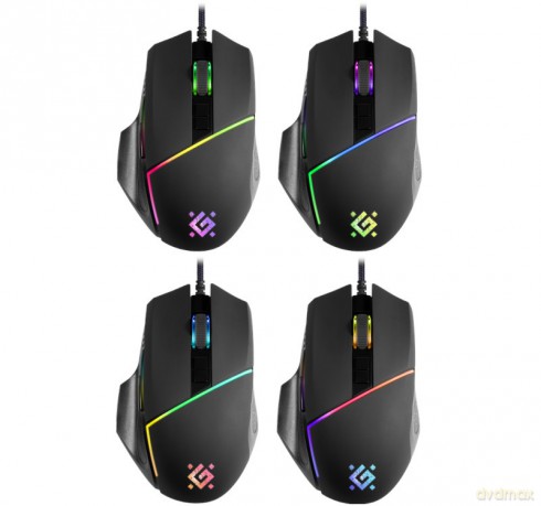 Mysz gamingowa Warfame GM-880L optyczna 12800dpi 8P RGB