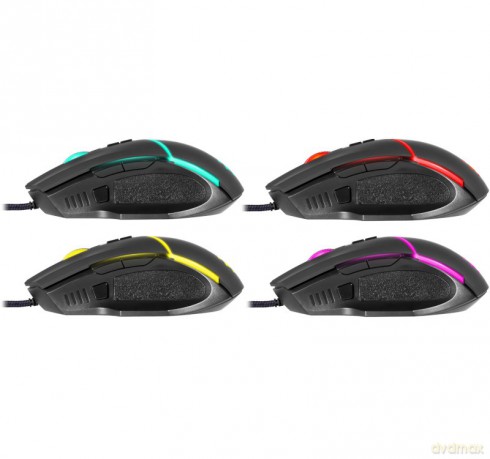 Mysz gamingowa Warfame GM-880L optyczna 12800dpi 8P RGB