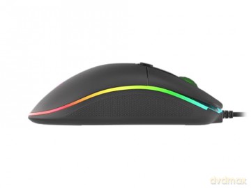 Mysz Genesis Krypton 510 8000 DPI podświetlenie RGB dla graczy Czarna