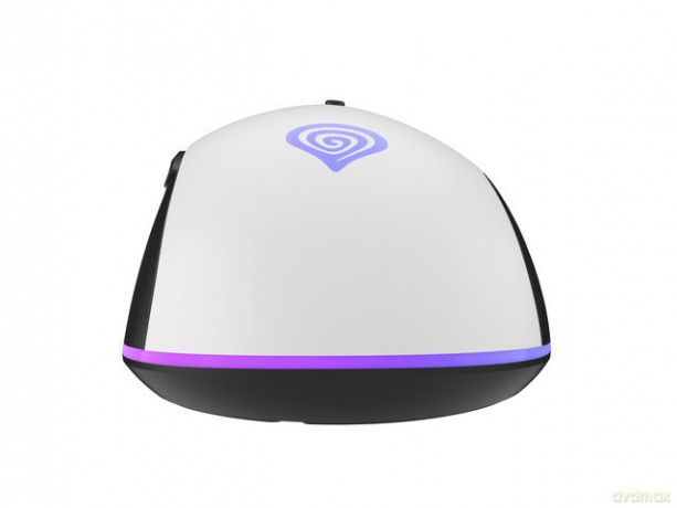 Mysz Krypton 290 6400DPI podświetlenie RGB Biała