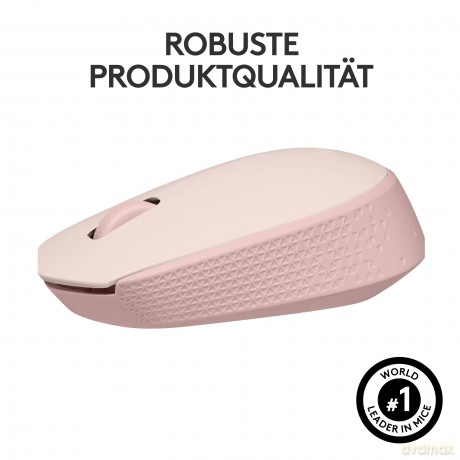 Mysz M171 różowa 910-006865