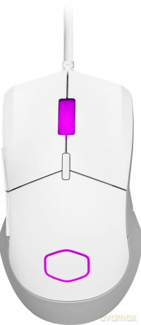 Mysz MM310 12000 DPI RGB matowa Biała