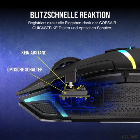 Mysz Nightsabre Wireless RGB