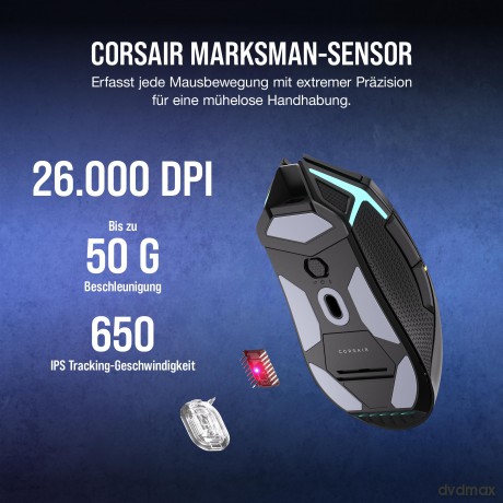 Mysz Nightsabre Wireless RGB