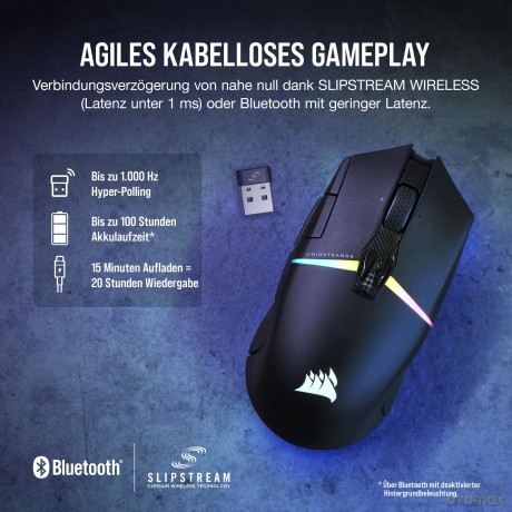 Mysz Nightsabre Wireless RGB