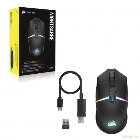 Mysz Nightsabre Wireless RGB