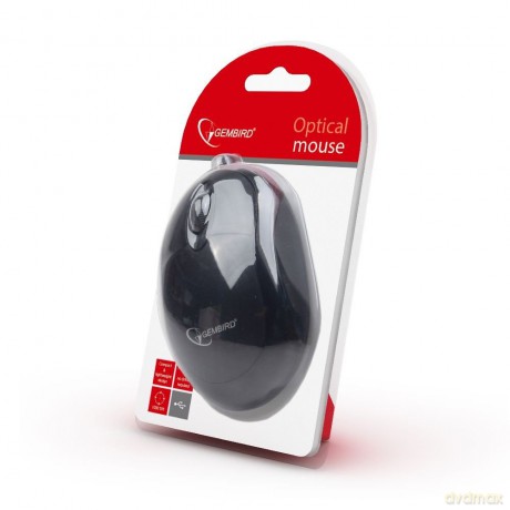 Mysz OPTO 1-SCROLL USB (MUS-U-01) Black