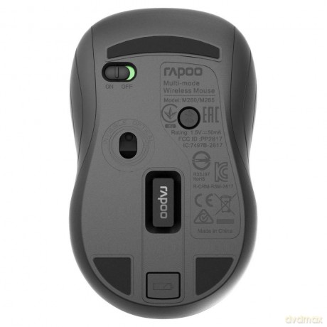 Mysz optyczna bezprzewodowa M260 Multi-Mode szara