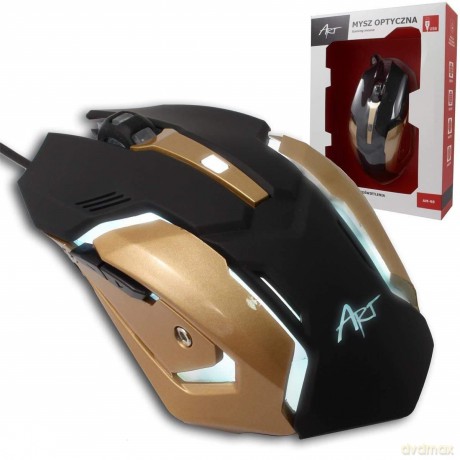Mysz optyczna dla graczy 2400DPI USB AM-98