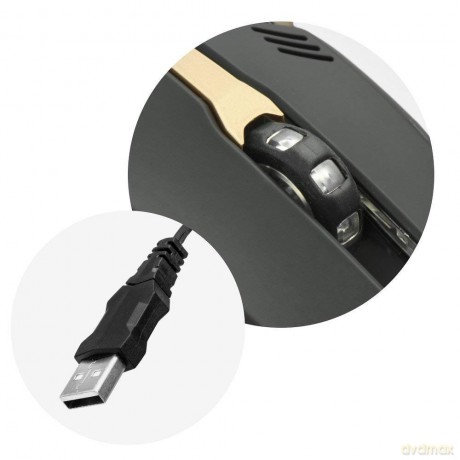 Mysz optyczna dla graczy 2400DPI USB AM-98