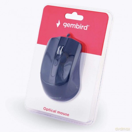Mysz optyczna USB czarno-srebrna