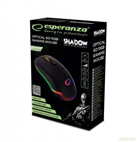 Mysz przewodowa dla graczy 6D OPT USB MX501