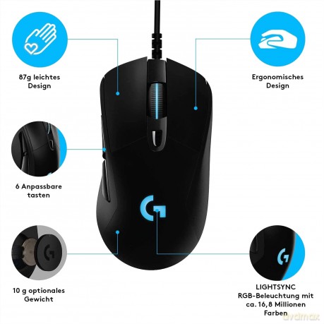Mysz przewodowa G403 Hero 910-005632