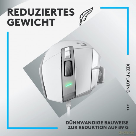 Mysz przewodowa G502 X 910-006146 biała