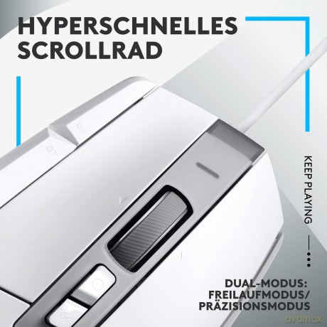 Mysz przewodowa G502 X 910-006146 biała