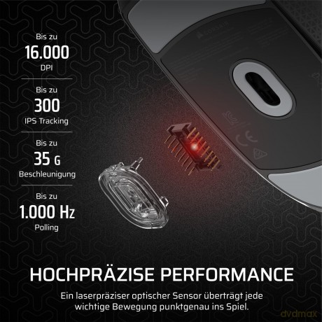 Mysz przewodowa M55 czarna