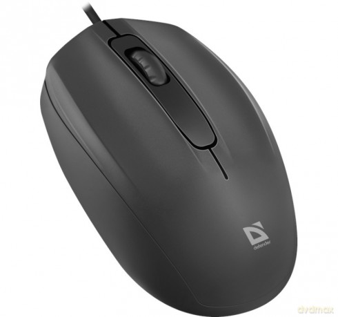 Mysz przewodowa optyczna Alpha MB-507 1000DPI 3P czarna