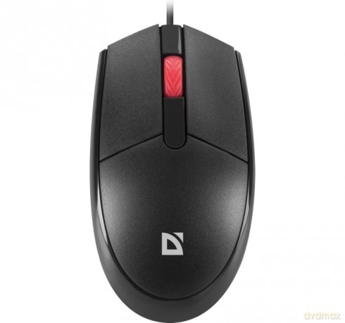 Mysz przewodowa optyczna Delta MM-523 Czarna