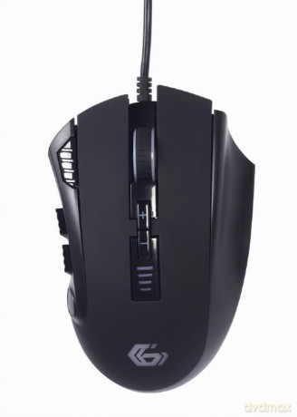 Mysz przewodowa RAGNAR RX500 laserowa RGB 7200 DPI