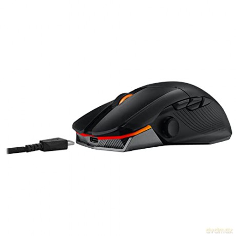 Mysz ROG Chakram X Origin 36000/AURA/RF/BT/Wired/Parcord cable