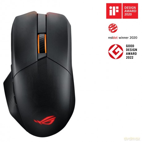 Mysz ROG Chakram X Origin 36000/AURA/RF/BT/Wired/Parcord cable