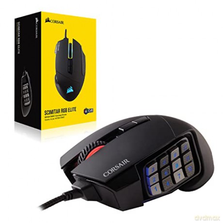 Mysz Scimitar Elite RGB 18000 DPI Black