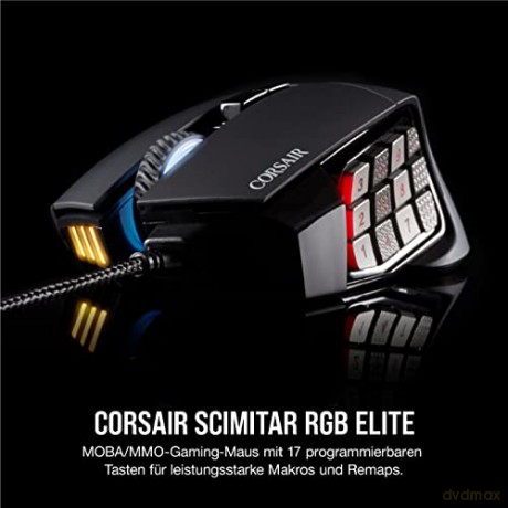 Mysz Scimitar Elite RGB 18000 DPI Black
