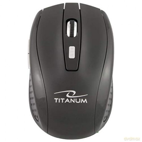 Mysz Titanum SNAPPER TM105K, Bezprzewodowa 2.4GHz, DPI 1000/1600, 6 przycisków, NANO odbiornik