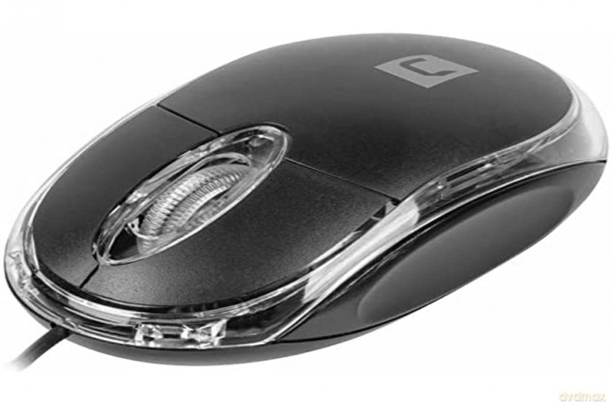 Mysz Vireo 2 1000 DPI optyczna USB Czarna