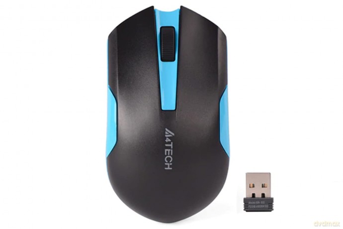 Mysz V-Track G3-200N-1 (Czarny+ Niebieski)