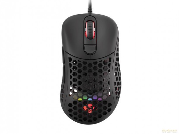 Mysz Xenon 800 lekka 16000 DPI podświetlenie RGB dla graczy lekka Czarna