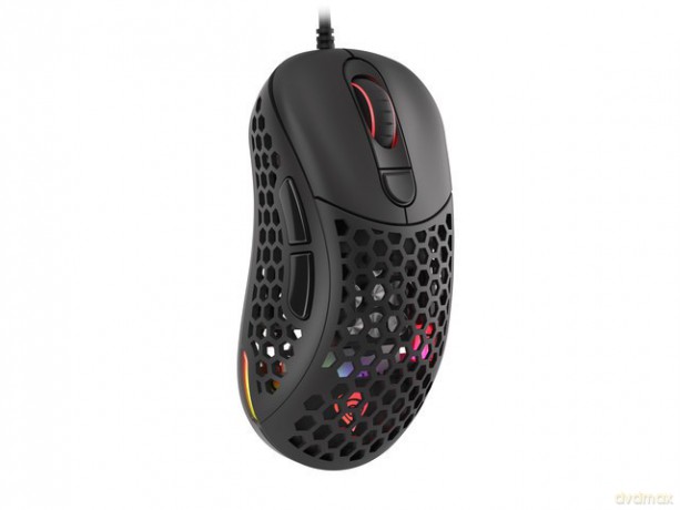 Mysz Xenon 800 lekka 16000 DPI podświetlenie RGB dla graczy lekka Czarna