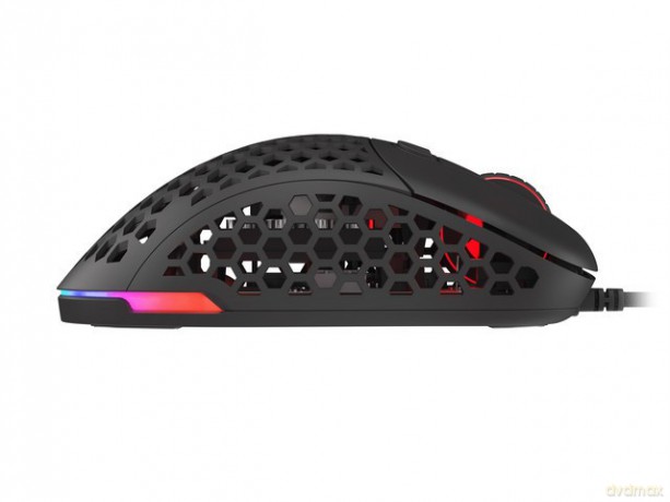 Mysz Xenon 800 lekka 16000 DPI podświetlenie RGB dla graczy lekka Czarna
